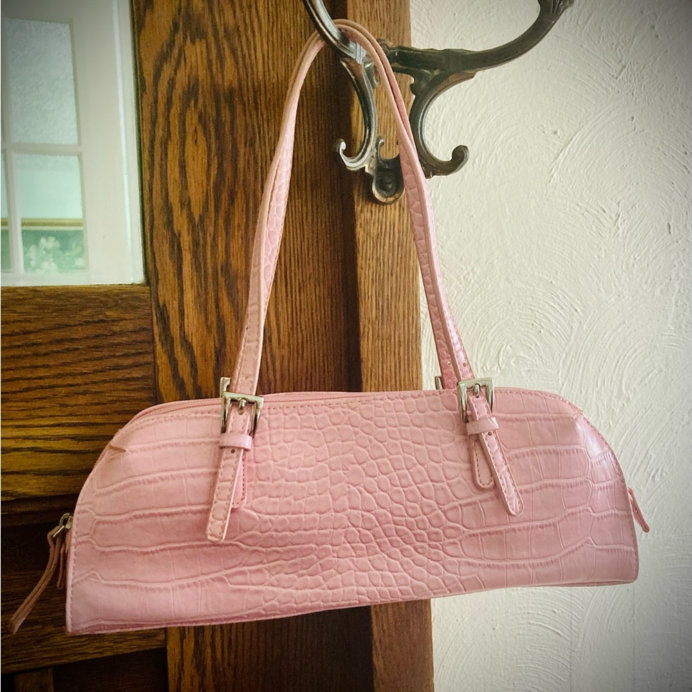 Pink Bisou Bisou Baguette Purse